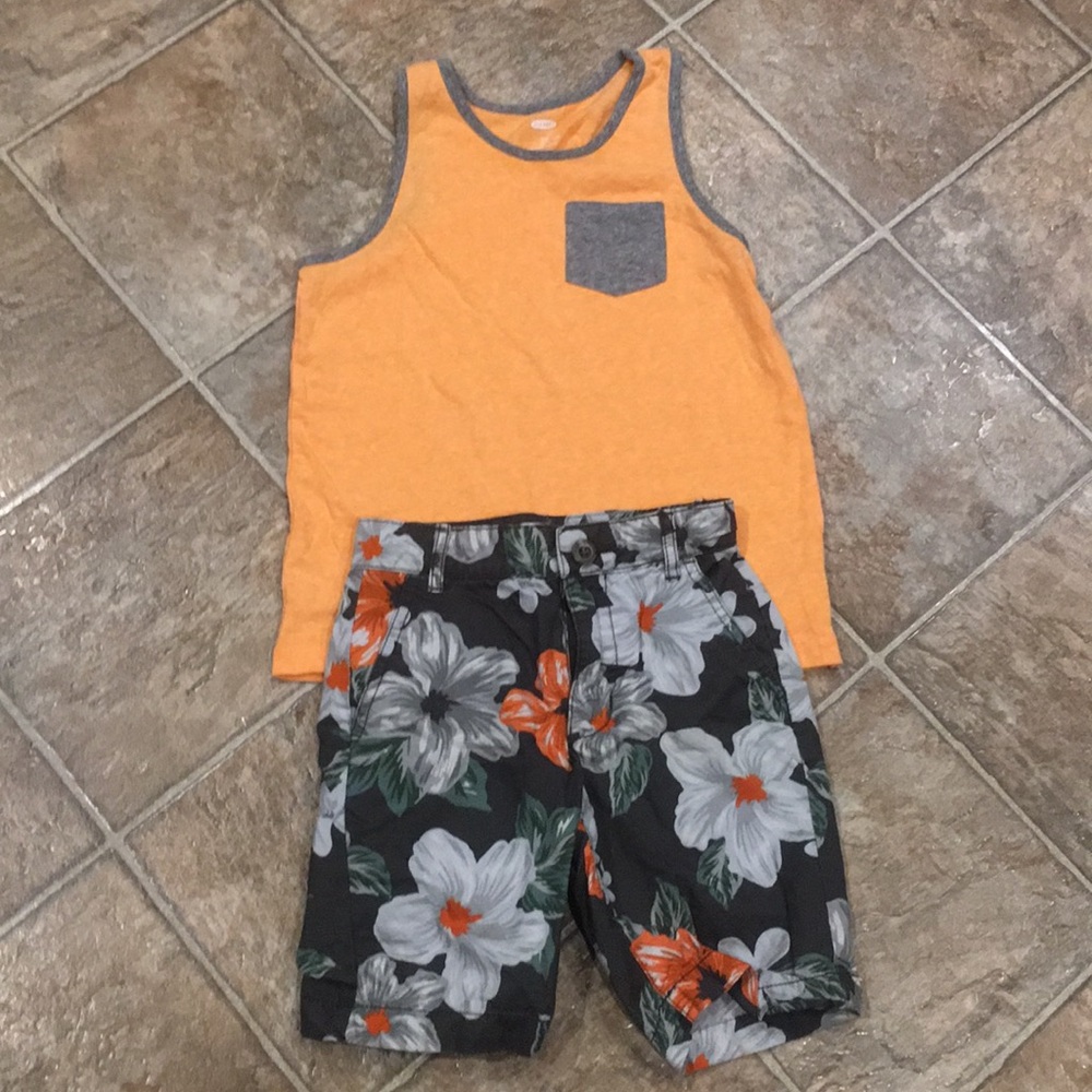 2 Pieces- Boys 6 Slim - S/P 6/7 Old Navy Outfit